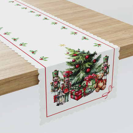 Bieżnik Nina Wodoodporny 38x180cm Kolor 009 Wielokolorowy - EAN: 5906450011687