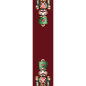 Bieżnik wodoodporny Dziadki do orzechów Nina, 38x160 cm, kolor czerwony 003 - EAN: 5906450011595