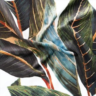 Adison  tkanina dekoracyjna velvet, 150cm, kolor 002 zielony