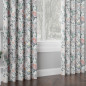 Flaura tkanina dekoracyjna velvet, 150cm, kolor 001 biały