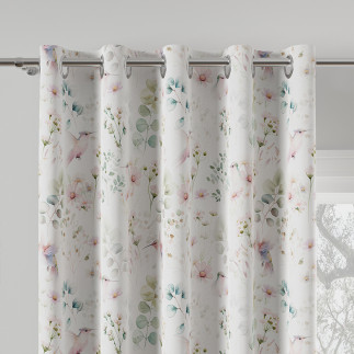 Polina tkanina dekoracyjna velvet, 150cm, kolor 013 różowy