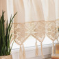 Zazdrostka Rachela gotowa z ażurem 200x90cm kremowa EAN: 5907693284968
