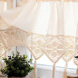 Zazdrostka Rachela gotowa z ażurem 200x90cm kremowa EAN: 5907693284968