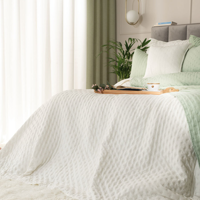 Nules narzuta dekoracyjna ecru 220x240cm, EAN: 5906450004436