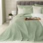 Nules narzuta dekoracyjna 200x220cm kolor jasny zielony EAN: 5906450004429