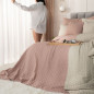 Nules Narzuta Dekoracyjna 170x210cm Różowa EAN: 5906450004368