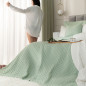 Nules narzuta dekoracyjna jasny zielony 170x210cm EAN: 5906450004375
