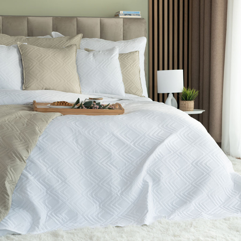 Narzuta dekoracyjna Avila 170x210cm biały EAN: 5906450004580
