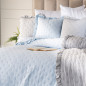 Werona Narzuta Dekoracyjna z Falbaną 200x220cm Baby Blue, EAN: 5906450005112 Werona Narzuta Dekoracyjna z Falbaną 200x220cm Baby Blue, EAN: 5906450005112