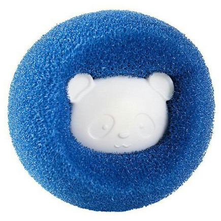 Ag895 gąbka do prania antykłaczki  blue