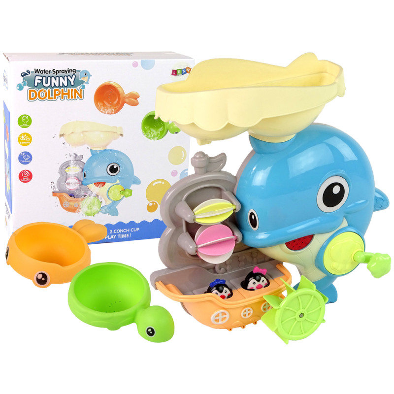 Delfin Wodospad - Zabawka do Kąpieli Wanna Prysznic EAN: 5905323212817