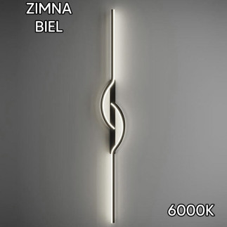 Zd143 lampa scienna kinkiet 60cm led      zimny biały