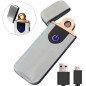 Zapalniczka USB Ag773B Silver - EAN: 5907621851033