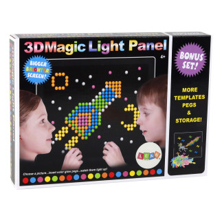 Magiczna tablica układanka 3d 276 elementów podświetlana