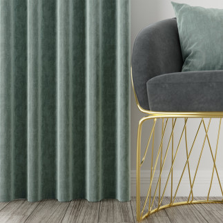 Martina tkanina dekoracyjna, wysokość 300 cm, kolor 004 miętowy zielony