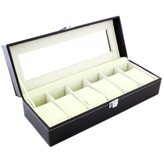 Ca14b pudełko etui na 6 zegarków