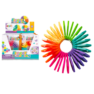 Zabawka sensoryczna antystresowe bransoletka sprężyna