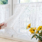 Iness zazdrostka gotowa ażurowa 200x60cm biały EAN: 5907693285132