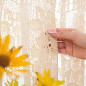 Iness zazdrostka gotowa ażurowa 200x40cm kremowa 012 EAN: 5907693285170