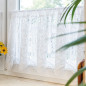 Iness zazdrostka gotowa ażurowa 150x40cm biały