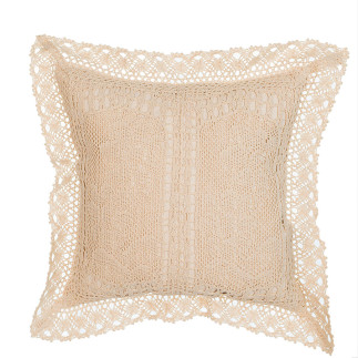 Iness poszewka ażurowa, szerokość 40 x wysokość 40cm, kolor 012 kremowy