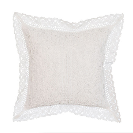 Iness poszewka ażurowa, szerokość 40 x wysokość 40cm, kolor 001 biały