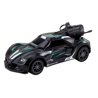 Auto sportowe r/c policja czarne zdalnie sterowane