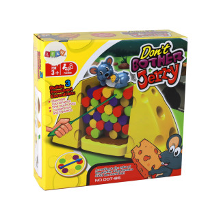 Gra zręcznościowa serowa piramida nie zrzuć myszy