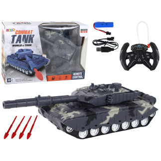 Czołg zdalnie sterowany rc pojazd wojskowy militarny moro