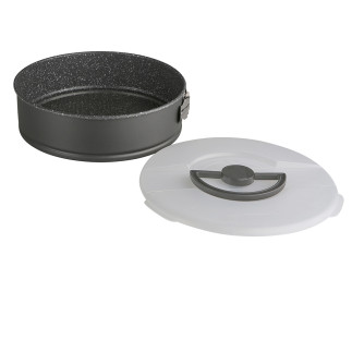 Tortownica z plastikową pokrywą i uchwytem 26 cm, EAN: 5907508110598
