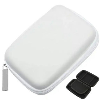 Ak223e twarde etui na dysk 2,5 z srebrne