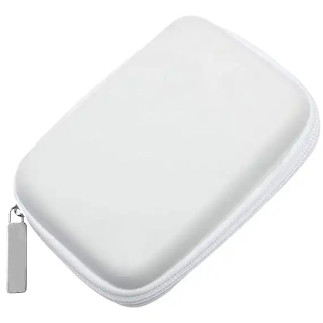 Ak223e twarde etui na dysk 2,5 z srebrne