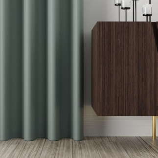 Zasłona Dona blackout na przelotkach szałwiowy zielony 140cm x 250cm EAN: 5907693262065