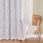 Firanka haftowana z wzorem po całości, 290cm, kolor biały 001, EAN: 5907693280878