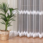 Firanka haftowana pasowa 280cm biały 001 EAN: 5907693287198