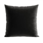 Brokatowy Jelonek Poszewka Dekoracyjna Velvet 40x40cm Czarna EAN: 5906450011755