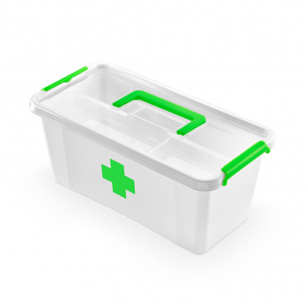 ANTIBACTERIAL INSERT APTECZKA 40X20X16,5CM 8L (1128)