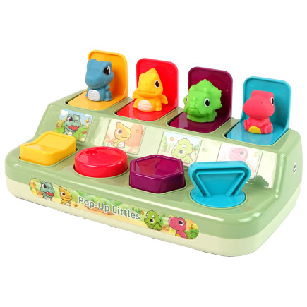 Zabawka zręcznościowa Dinozaury Pop-Up dla malucha EAN: 5905515359320