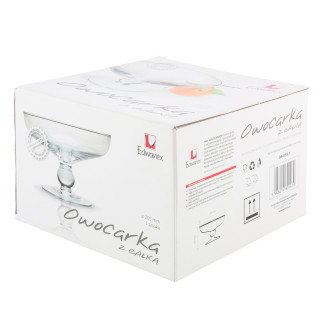 Salaterka na nodze z gałką 20,5cm h-13cm (color box) EAN: 5908214601479