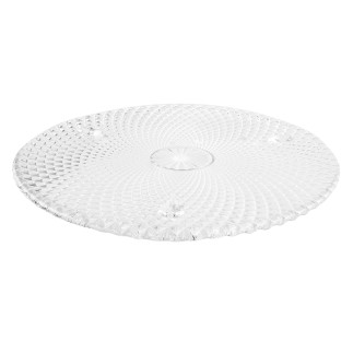 Tortownica niska karo na nóżkach śr.28cm (kolor box) (09-012/31)