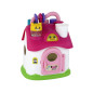 Domek sorter interaktywny różowy puzzle edukacyjny EAN: 5905515355858