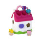 Domek sorter interaktywny różowy puzzle edukacyjny EAN: 5905515355858