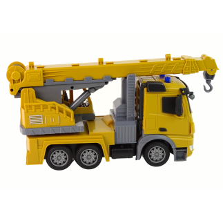 Dźwig pojazd budowlany 2.4g r/c żółta 1:12