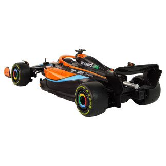 Auto r/c wyścigówka mclaren f1 1:18 pomarańczowy