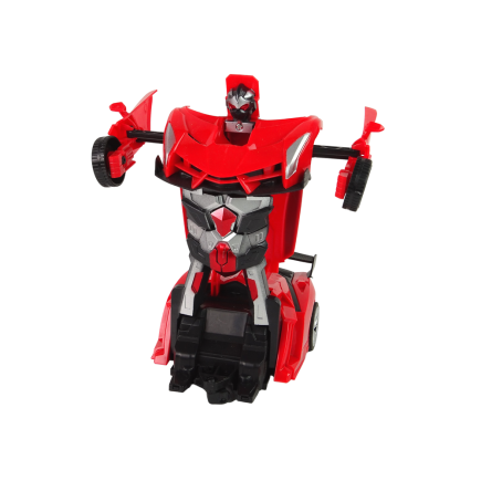 Auto Robot 2w1 Pilot R/C Zdalnie Sterowane Czerwony - EAN: 5904665997932