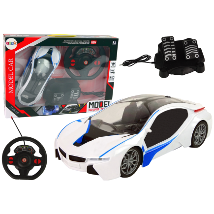 Auto zdalnie sterowane r/c pilot pedał gazu i hamulca