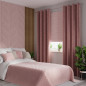 Zasłona Velvi gotowa na przelotkach 140x230cm ciemny pudrowy różowy 013 EAN: 5907693282339