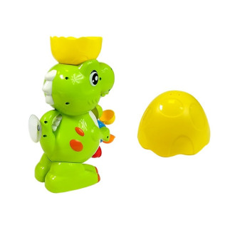 Kąpielowy dinozaur młynek tryskający wodą