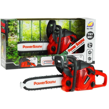 Realistyczna piła łańcuchowa dla dzieci z dźwiękiem na baterie