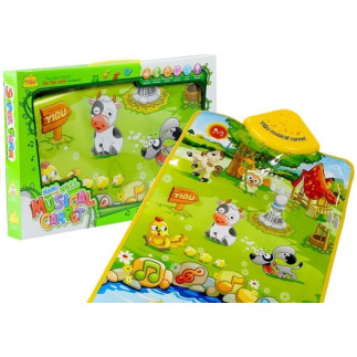 Mata edukacyjno muzyczna odgłosy zwierząt farma